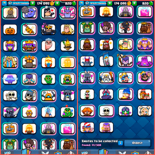 Trophy Kissing Emote V.RARE KT Level 15 : 57 | 8 Years Badge | 5 Evolution & 103 Max Cards 9 Elites | 94 Level 14 - Image 5