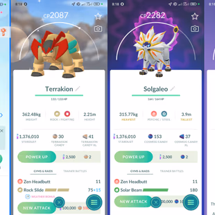 Level 50+ [Solgaleo/Lunala] 44 Legendary|Kyogre|Groudon|Zacian|Lugia|Regidrago|Regieleki|Team Mystic|627 - Image 3