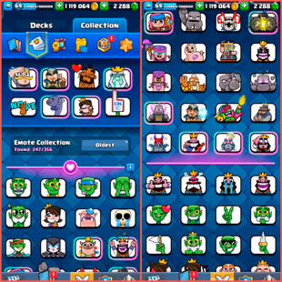 Ranked Account KT Level 15 : 69 Near Max | 17 Evolution | 83 Elites | 118 Cards Max | 9 Years Badge | 247 Emotes | CJ186 - Image 4