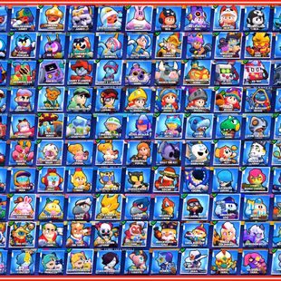 TROPHY TITAN 👾 ATB 90K TROPHIES | 16 R35 BRAWLERS | 18 TITLES | 70 MAXED BRAWLERS 92/92 ALL BRAWLERS | 275 SKINS - Image 7