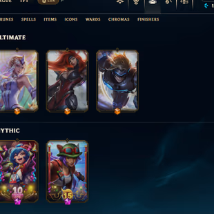 EUNE SUPER RARE ACCOUNT 💥 Handleveled season 6 account from the first and only owner Flex rank emerald 2 Level 864 - Image 2