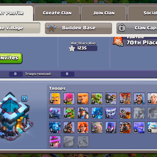 TH13 [FULLY MAX] |! 5X HERO MAX |! GEMS 1859 |! EQUIPMENT [RS MAX] [EB 17] [GG 14] |! 195 MEDAL |! 1235 WAR STAR |! BH 9 - Image 3