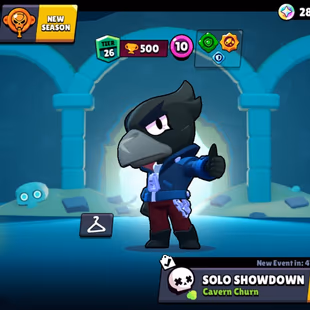 21400 Trophies | 56|82 Brawler | 5 Legendary Surge| Sandy | Crow | Leon | Spike | 20 Skin | 110 Gem | 6 lv 10 Brawlers - Image 2