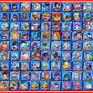 DEMON MORTIS 63K+ TROPHY ALL 91 BRAWLERS UNLOCKED22 MAXED BRAWLERS [18 HYPERCHARGED]180+ PREMIUM RARE SKINS 4 YEAR OLD - Image 5