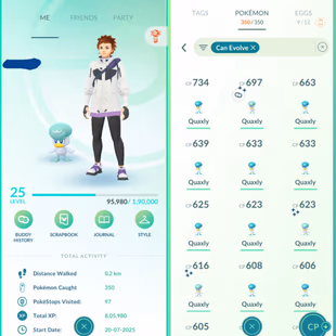 23] LEVEL 25 YEAR 2025 | 400 ITEMS STORAGE | 300 POKEMONS | NAME CHANGE FREE | INSTANT DELIVERY - Image 2