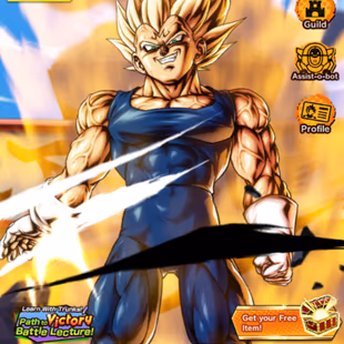 D265-Android Only-UL Majin Vegeta  Red Star+10.300 Chrono Crytal+Soul+Event Farm CC+Some Legends Limited - Image 2