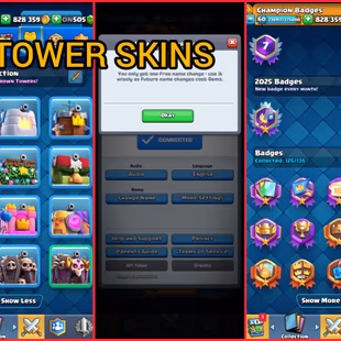 🎁FLASH SALE 7 YEAR OLD  ACCT🎯 ARENA 23[]KT 15-XP 60 [] 9280 TROPHIES [] 103 MAX- 22 ELITE- 12 EVO 164 EMOTES[]12 SKINS - Image 5