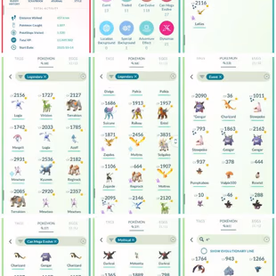 D4 | Level50 | 68 Legendary | 108 Shiny | 7 Shiny Legend | Shiny Rayquaza | Shiny Zekrom | Shiny Lugia | Shiny Kyurem | - Image 1