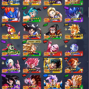 D319-IOS+Android-UL Beast Gohan+Team Black+29 Legends+Good Equipment+Vegito+Goku Black+Piccolo+Cell+Trunks+Cell  Freiza - Image 8