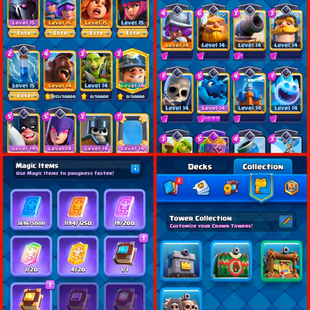 🔥[AT]🔥 EXCLUSIVE ACCOUNT | 8604-TROPHY | AR-22 | 119 CARDS / 51 MAXED / 5 ELITE / 3 EVO || 66 EMOTES | KT-15 | 54 XP l - Image 3