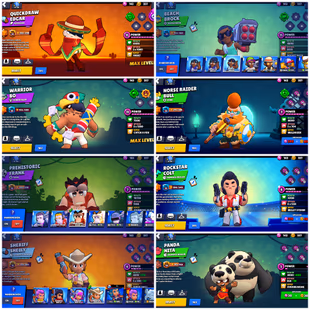 31 Brawler|| 5k Trophy||Max Brawler 5|| Hayperchrad 2|| Skin 17||Sandy+Leon||Coc TH 11 Account Free|| - Image 3