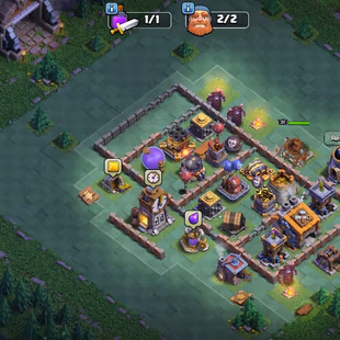 🔥XP 204||TH 14||HEROS:51-78-50-25🔥NC FREE||ALL DARK BLUE WALLS||VERY STRONG DEFENCE||INSTANT DELIVERY - Image 8