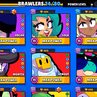 RARE PSG MIKE 30000 TROPHIES | 3 HYPER 13 MAX 74|80 BRAWLERS UNLOCKED 61 SKINS | RENAME AVAILABLE INSTANT DELIVERY - Image 5