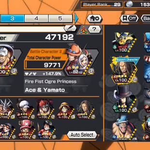BR622-IOS+Android-12 Ex(Saturn+Garp+Gear 5+Shank v4+Roger+Yamato Ace+Akainu+Kid Law)+Good Medal+Support 147+Yasopp Max - Image 7