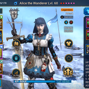 Lv 52 - 1,23M POWER - 1 Mythic Lady Mikage - 24 Legends (Wanderer - Deathknight - Ukko - Artak - Rae - Wukong - Artor - - Image 4