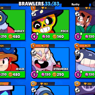 Brawl Stars : 33 BRAWLERS | 2 Legendary | 5184 TROPHIES | 72 LEVEL | 580 VICTORIES | FULL ACCESS | GIFT - Image 6