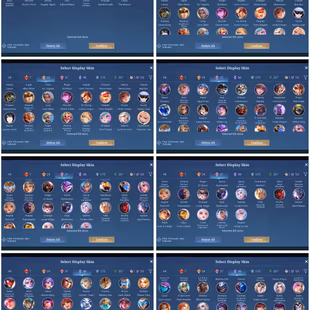 [IOS/ANDROID] CEL LVL 137 | 130 HEROES | 644 SKINS | LUXURY WORLD COLLECTOR | 7 LEGEND INC LAYLA GRANGER - 11 COLLECTOR - Image 4