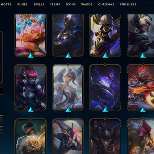 [NA] - Lvl 168  | Silver-Gold - Last Season | 248 Skins  | 27,364 BE - 174 RP  | Honor Lvl 3  | Full Champs - Image 3