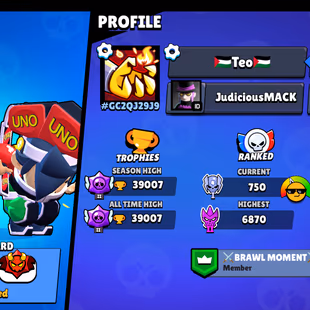 🔥39K TROPHY🔥BRAWLERS ACCOUNT- 23 HYPERCHARGE-TOTAL 27 MAX-141 SKINS- NC YES-RARE EMOT-FRESH MAIL - Image 3