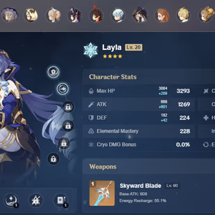 EU | AR 58 | 14 + 6 Leg | Tighnari C1 | Ganyu | Kazuha | Yae Miko | Shenhe | Zhongli | Nahida | Raiden Shogun | Cyno - Image 7