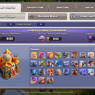 🔥[ TH16 -NEAR MAXED💎-[ NIGHT BASE ] FULL MAX--90-90-71-56-40 || 6x EPIC-G'GU-E'BOOT-F' BALL-R'SPARE || BEST ACC  - Image 3