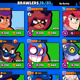 2330 Trophies | 18 Brawlers | 64 Themes | 742 Coins | Good Acc In Cheap | Check Photos | Full Access - Image 4