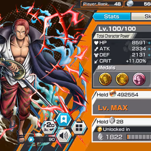 BR331-Hyber 39+7 Ex Meta Max(Lucci+Snake+Luffy Gear 5+Yamato Ace+Kid Law+Shank V3+White Beard)+SUP 159%+Good Medal+Jabra - Image 8