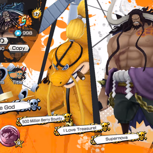 HB 37-10 Ex(Zoro-Shank Red-Lucci-Roger v2-Luffy-Shank v2-Yamato-Kaido V3-Big Mom-Black Beard)-SUP 162-Good Medal-KC11 - Image 3