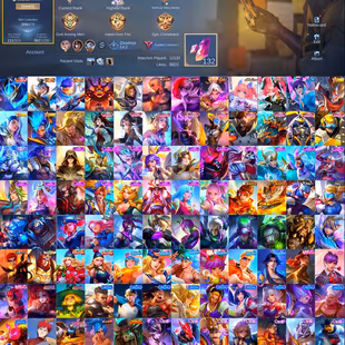 Mobile legend account for sell | Imortal 100 star | Gusion Legend Ling collector | Granger collector | Jawhead collector - Image 2