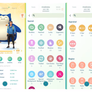 🔴 LEVEL 46 | 633 POKEMON | 189 LEGENDARY | 168 SHINY | 16M STARDUST | 135 PERFECT | 10 SHUNDO | 5 EVENT 🔴 - Image 2