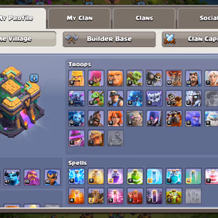 || MAX TH-14 || HEROES 80-80-55-30 | EPIC SB-FA-AF-FB MAX | 640 CWL MADELS | 900 WARSTARS | BH-9 - Image 3