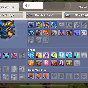 TOWNHALL 12 [] 55-55-28-20 HEROES [] RENAME 1000 [] - Image 3