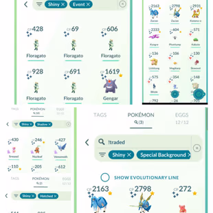 Level 70 (2019) | 2X Bg Shiny Zacian []Shiny Gmax Machamp []Clone Venusaur []Shundo Regigigas []24 Shiny Legendary  - Image 3
