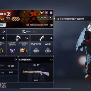 LEVEL 346 [] LEGENDARY 5 [] EPIC GUN 103 [] GUN COLLECTION 364 [] EPIC SOLDIERS 39 [] VEHICLES 85 - Image 3