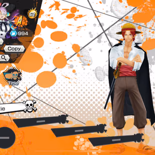 Hyber Boost 62-5 Ex Max(Kid Law-Gear 5-Zoro-Shank Red-Shank Blue)-Support 162%-Alber Max-Jack Max-Good Medal-Items-KC12 - Image 1