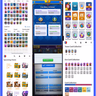 !!LEVEL 64!! 46 ELITE CARDS!!(46 LVL 15)AND (114 LVL 14 MAX)!! FREE NC! 6500- GEMS! 145-RARE EMOT! 10X EVO - Image 7