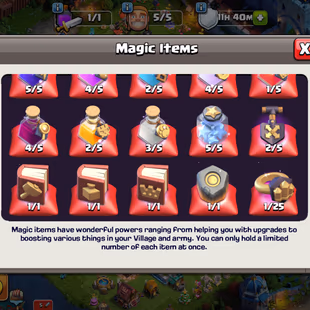 |! FULLY MAX TH12 |! PAID SCENERY 11X SKIN |! EPIC [ SB-MAX MM-MAX FB-MAX ] [GG-15 FA-15]XP-120 MEDALS-350 |!MAGIC ITEMS - Image 6