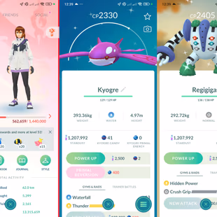 Lvl 50+ [Shiny Kyogre] 47 Legendary|Solgaleo|Lunala|Groudon|Zacian|Regidrago|Regieleki|Offer|Team Valor|349 - Image 3