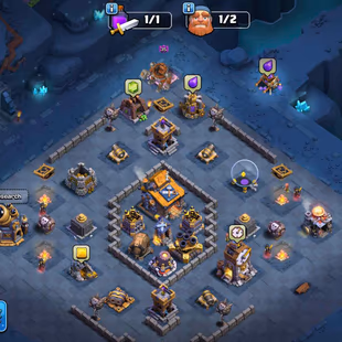 ❗[ PREMIUM TH-17 ]❗GG [23] - RS [23] - SB [20] - EB [20] || HEROS: 90-90-45-64-40 || NICE DEF - TROOPS || LVL 16 WALLS - Image 8