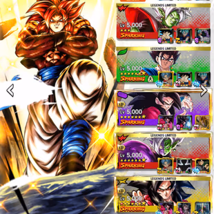 D595-IOS+Android-Team Fusion+5 UL(SS4 Gogeta Full Red Star+Goku Ui)+38 Legends+Good Equipment+New Goku Uis+Vegito Green - Image 6