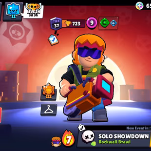 OP 65K+ TROPHIES | 86/89 BRAWLERS UNLOCKED | 15+ MAXED BRAWLERS | 200+ GEMS | ANTIVIRUS 8-BIT | 130+ PREMIUM SKINS - Image 2