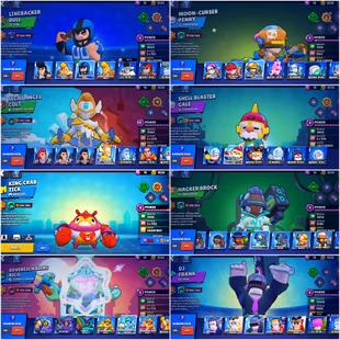 71 Brawler | 29k Trophy | Star Shelly Skin | Max Brawler 15 | Hayperchrad 6 | 88 Skin | Sapphire Medusa Emz+Hacker Brock - Image 7