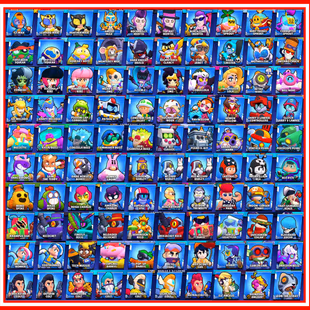 RARE STAR SHELLY || 65K TROPHIES || 88 BRAWLERS || 20 MAX || 13 HYPERCHARGED | 136 SKINS | 100 GEMS | INSTANT DELIVERY - Image 4