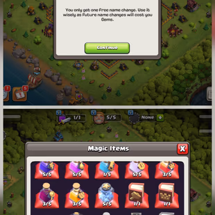 [MAX TH10] | 87 XP | MAGIC ITEMS | HERO LEVELS 40-40-20 | FREE GEMS RENAME | SPIKEY BALL | QUICK DELIVERY - Image 4