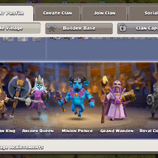 !!FULLY MAXED TH12!! FROZEN ARROW-15!! HERO-65-65-40-40-(4X MAX)!! 138-XP!! LEGENDARY SKINS!! ITEMS - Image 3