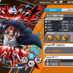 BR514-Meta Account-Garp Boost 3+Lucci Max+Shank v4 Max+Good Medal+Support 147+Rayleigh Max+Young Ray Max+Kid Oni Max+Boa - Image 3