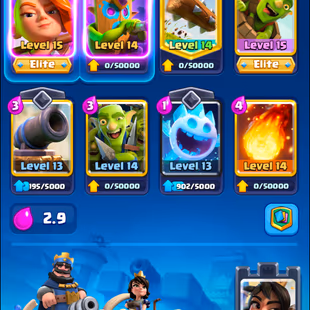🌟9100 TROPHY🌟43 LVL | KT 14 | 119 CARDS | 6 MAX CARDS | 2 ELITE CARDS | 4 EVO | EMOTE 40 | GVRQ90QV0 - TAG ACCOUNT - Image 5