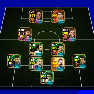 3268+ Team I MSN Prime I Ronaldo 107 I Platini 106  I Cruyff 106 I Pele 108 I Buffon 106 I Cannvaro 106 I Ronaldinho 105 - Image 2