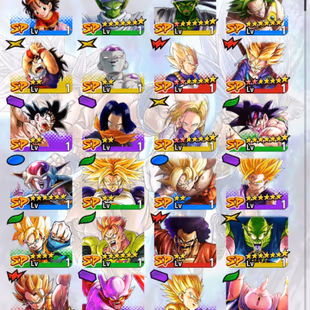 D735-IOS+Android-Goku Saga Full Red Star+Team Saga+31 Legends Limited+Vegeta Saga+SS2 Goku+Nappa+Namek Goku+Gammar - Image 4