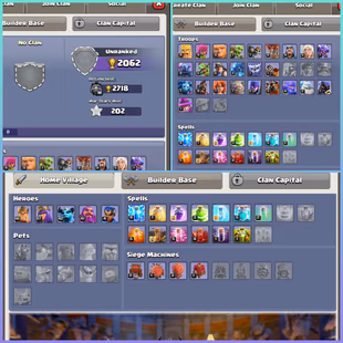 190|| LVL-131! TH-13! HEROES-66|67|42|42|5| VERY GOOD TROOPS! DECENT DEFENCES! NC AVL! MAGIC ITEMS! - Image 3